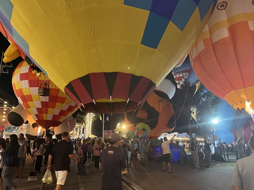 毎年恒例になった Mini Balloon Festiival